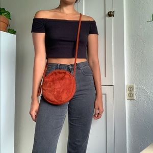 BAGGU Circle Purse in Rust